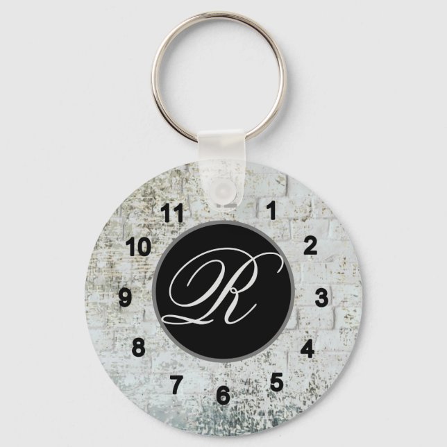old clock key ring (Front)