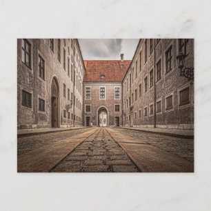 Old cobblestone building in Munich Postcard