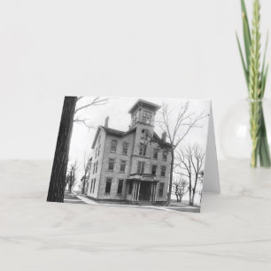 Old College, Evanston, built in 1855 Card