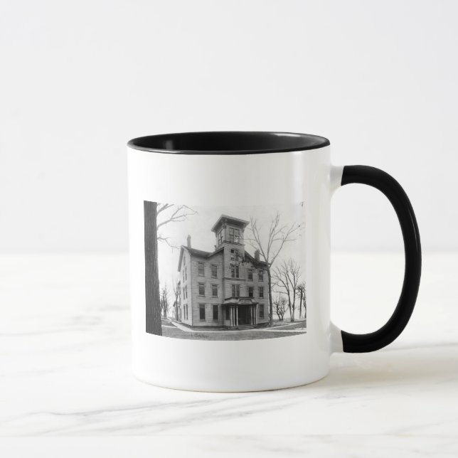Old College, Evanston, built in 1855 Mug (Right)