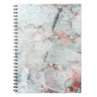Old colour seamless grunge background. Wall patter Notebook