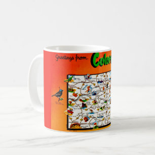 Old Colourful Colorado Mug