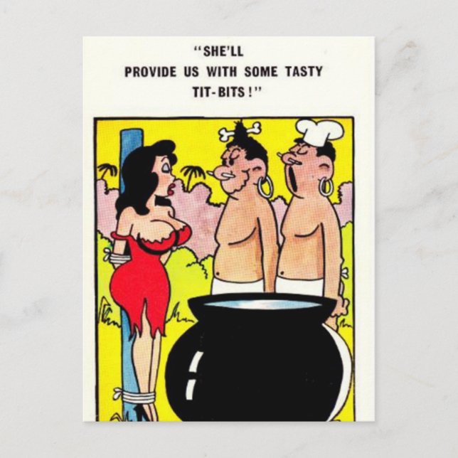 Old Comic Postcard (Front)