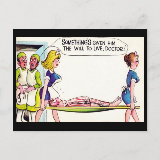 Old Comic Postcard (Front)