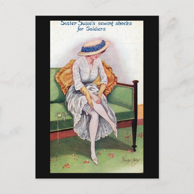 Old Comic Postcard - Sister Susie (Front)