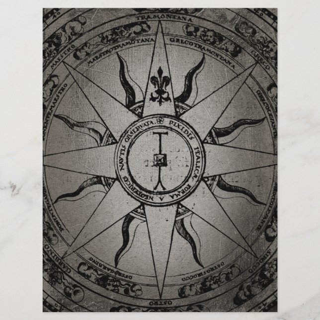 Old Compass Rose Flyer (Front)