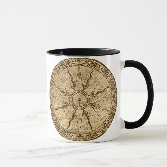 Old Compass Rose Mug (Right)