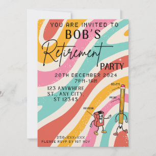 Old Computer Retirement Invitation