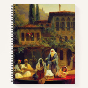 Old Constantinople Ottoman Architecture Fine Art  Notebook