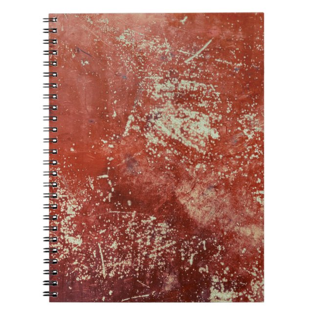 Old Copper: Vivid Metal Texture. Notebook (Front)