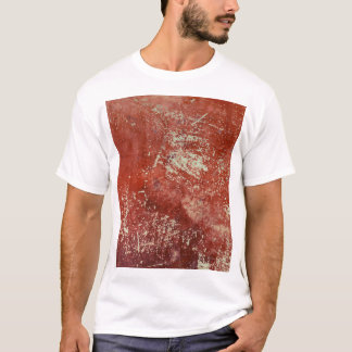 Old Copper: Vivid Metal Texture. T-Shirt