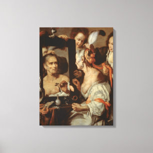 Old Coquette Canvas Print