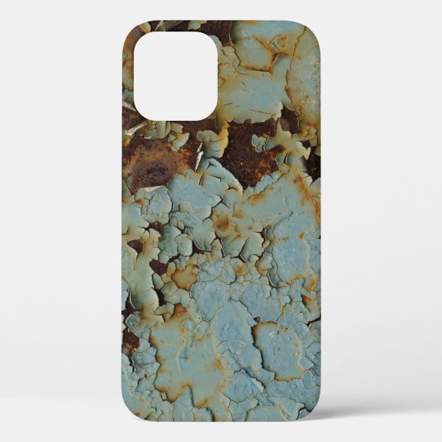 Old, corroded rusty metallic background. Case-Mate iPhone case (Back)