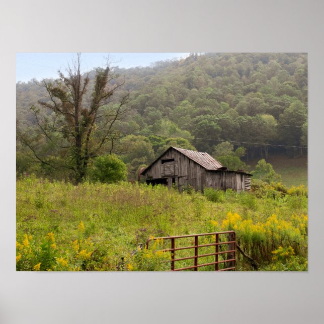 Old Country Barn Photo Poster (Front)