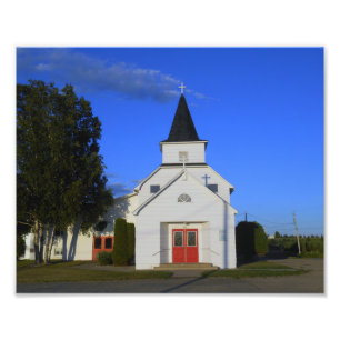 Old Country Church Photo Print