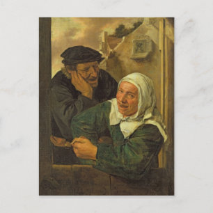 Old Couple Postcard