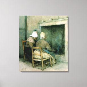 Old Cronies Canvas Print