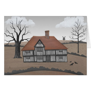 Old Crow Manor Card
