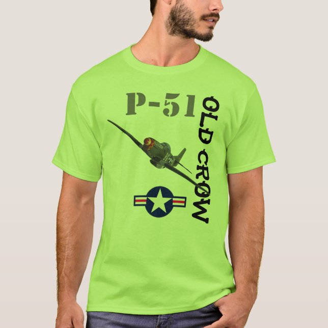 Old Crow P-51D T-Shirt (Front)