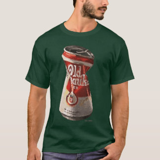 Old Crushed Beer Can T-Shirt