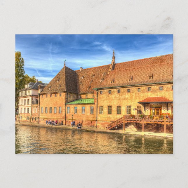 Old Custom House Strasbourg  Postcard (Front)