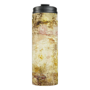 Old damaged wall backgroundabstract, aged, archite thermal tumbler