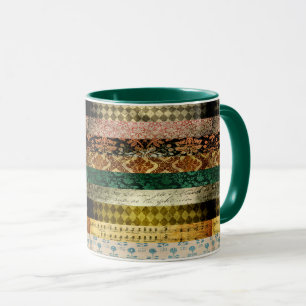 Old Damask Mug
