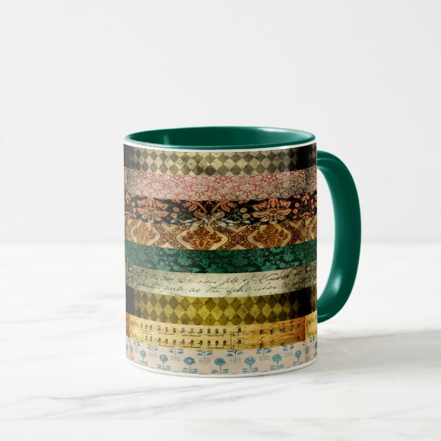 Old Damask Mug (Front Right)