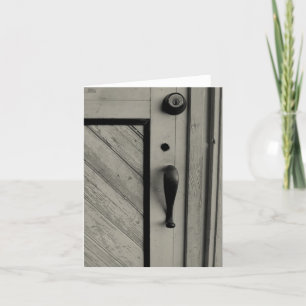 Old Door Notecard