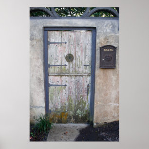 Old Doorway Poster