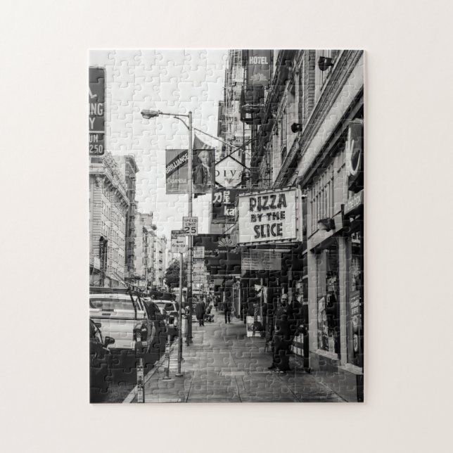 Old Downtown Jigsaw Puzzle (Vertical)