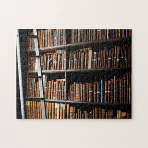 Old Dublin Library Ireland. Jigsaw Puzzle