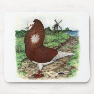 Old Dutch Capuchine Pigeon Mouse Pad