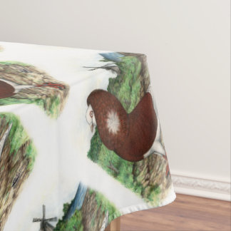 Old Dutch Capuchine Pigeon Tablecloth