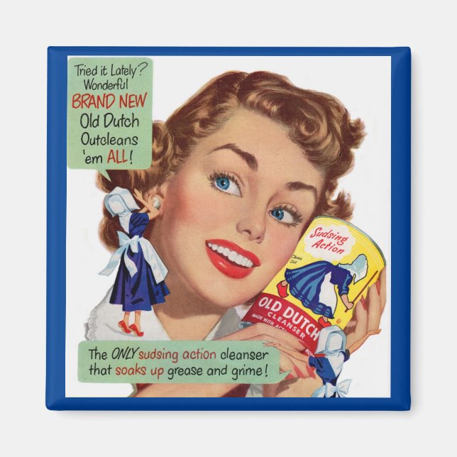 Old Dutch Cleanser lady Magnet (Front)