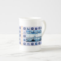 Old Dutch Maritime Holland Delftware Style