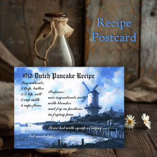 Old Dutch Pancake Recipe Card