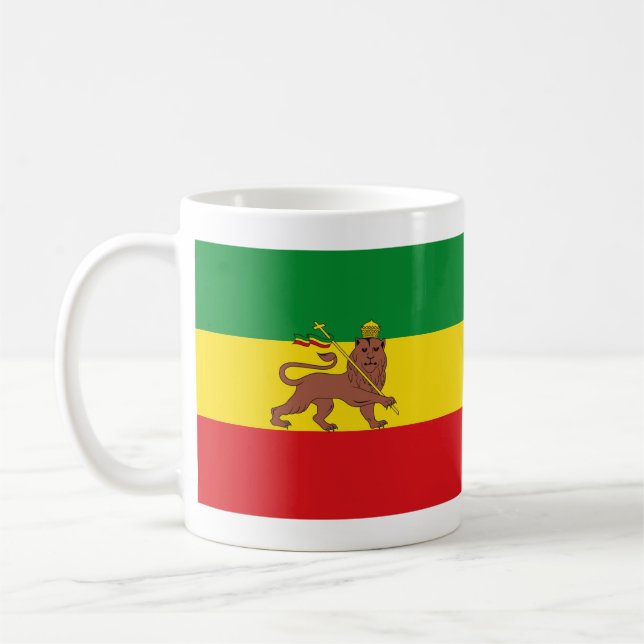 Old Ehtiopian flag Coffee Mug (Left)