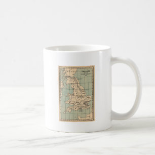 Old England Map Coffee Mug