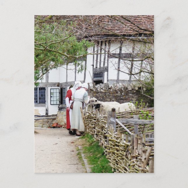 OLD ENGLAND POSTCARD (Front)