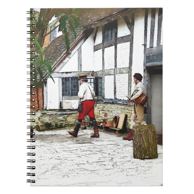 OLD ENGLAND SPIRAL NOTEBOOK (Front)