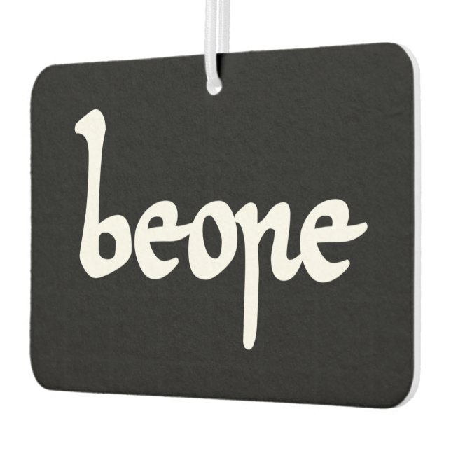 Old English Beer Car Air Freshener (Left)