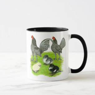 Old English Blue Game Family Mug