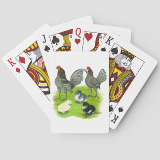 Old English Blue Game Family Playing Cards
