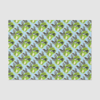 Old English Blue Game Family Tissue Paper