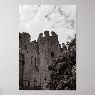 Old English Castle. Poster