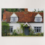 Old English Country House Rustic Building Jigsaw Puzzle<br><div class="desc">This stunning jigsaw puzzle features an old English countryside house with a wavy roof #english #england #house #old #oldhouse #englishcountry #countryside #englishcountryside #building #vintage #travel #landscape #scenic #vacation #outdoors #jigsaw #puzzle #jigsawpuzzle #gifts #fun #stockingstuffers #games #gift #christmas #holidays #birthday</div>