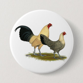 Old English Cream Buttercups 7.5 Cm Round Badge