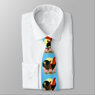 Old English Game Bantam: BB Red Tie