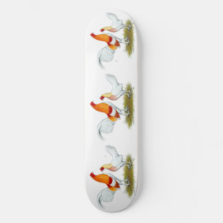 Old English Game Bantam:  Red Pyle Skateboard
